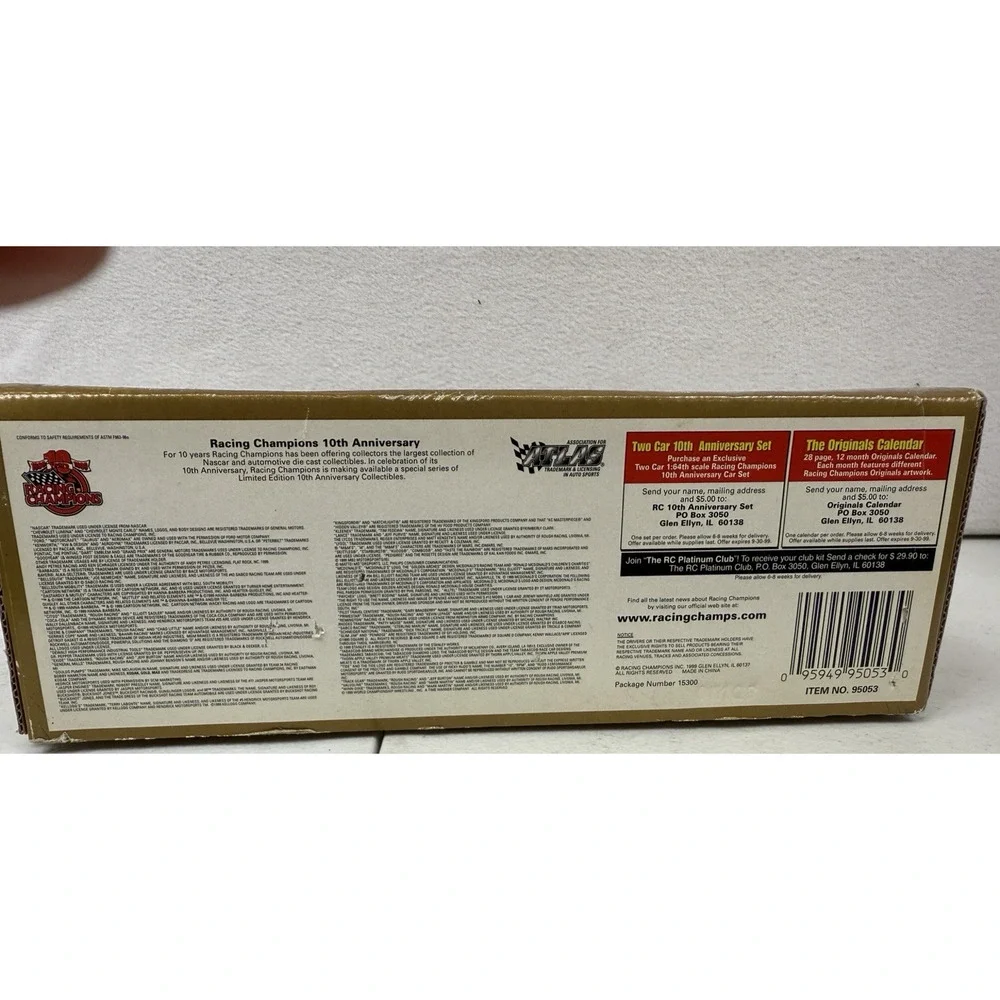 1999 Racing Champions‎ Gold Chrome 1:24 Ken Schrader #33 APR Chevy NIB 1 of 5000